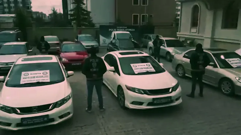 10 ilde change araç şebekelerine operasyon: 35 gözaltı