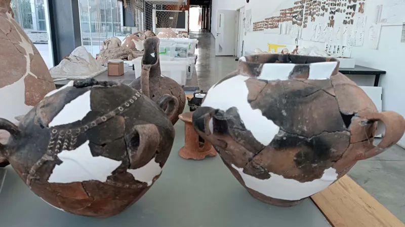 5 bin yıllık buluntularda ortaya çıktı; kaplara işlenmiş!