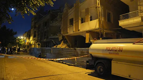Avcılar'da korku dolu anlar: 6 katlı binada kısmi çökme meydana geldi! Çevredeki apartmanlar boşaltıldı 