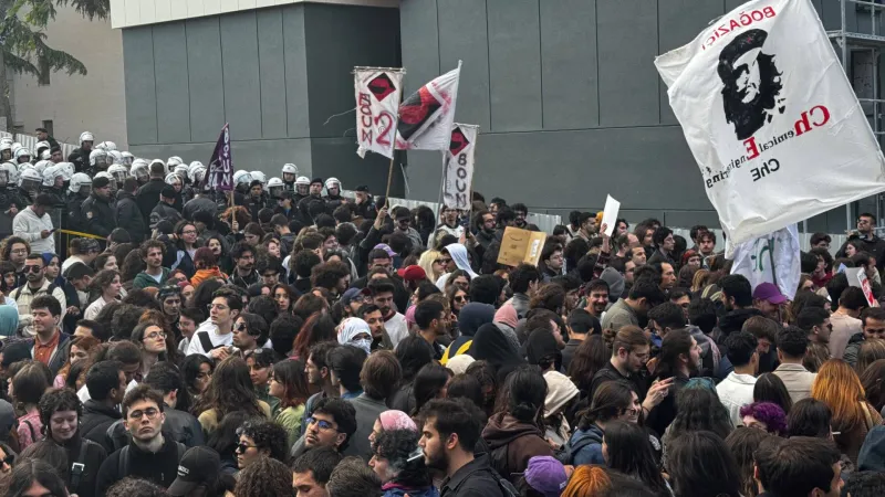 Boğaziçi Üniversitesi'nde Nurettin Yıldız protestosunda tutuklanan 6 öğrenci hakkında tahliye kararı