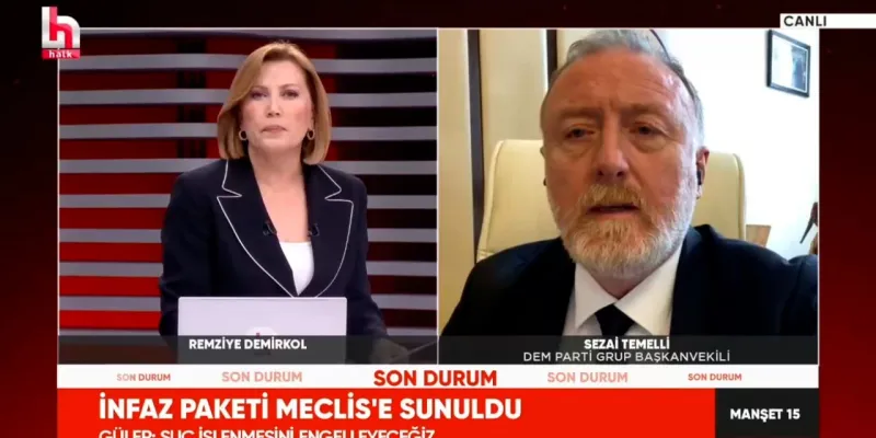DEM Parti'den infaz paketine ilk tepki: Dağ fare bile doğuramadı