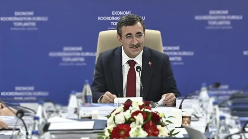 Ekonomi Koordinasyon Kurulu Cumhurbaşkanı Yardımcısı Cevdet Yılmaz liderliğinde toplandı! Gözler Külliye'de