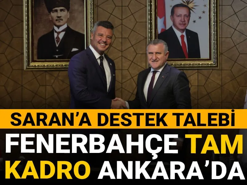Fenerbahçe Ankara'da! Ali Koç'tan Bakan Bak'a Ziyaretin Sırrı Ne?