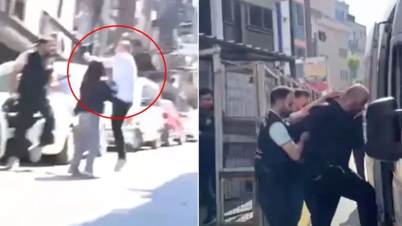 Güngören'de gazetecilere saldıran iki kişi adliyeye sevk edildi