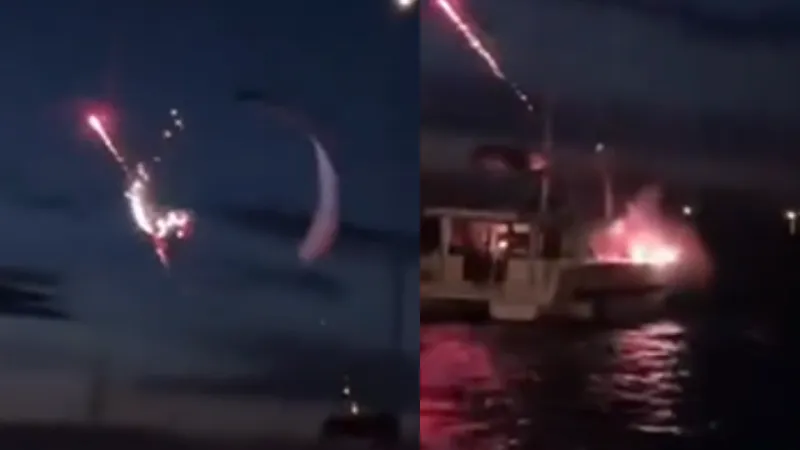 Çeşme'de Facia! Paramotor Tekneye Çakıldı: İşte O Anlar