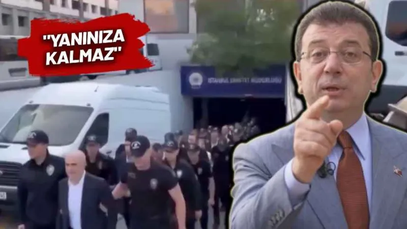 İmamoğlu’ndan sevk görüntülerine tepki: Bu rezilliği millet unutmayacak