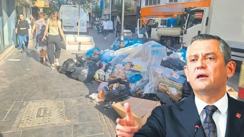 İzmir Çöp Dağları Alarm Veriyor! Özgür Özel Nerede?