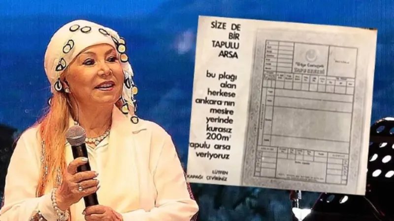 Plak Aldılar, Ankara'da Ev Sahibi Oldular! Bedia Akartürk Sırrı