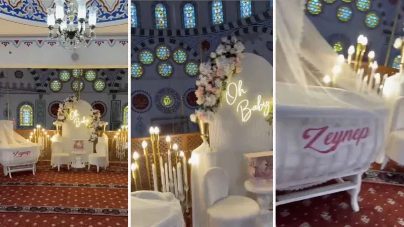 Camide Baby Shower Skandalı! Herkesi Şoke Eden Görüntüler