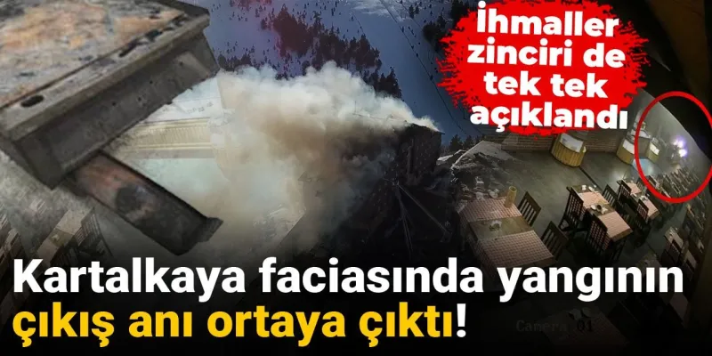 Kartalkaya Otel Yangını: Facianın Nedeni Ortaya Çıktı!