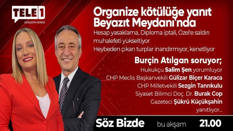 İktidarın Oyunu Bozuldu! Beyazıt Meydanı'ndan Muhalefet Cevabı