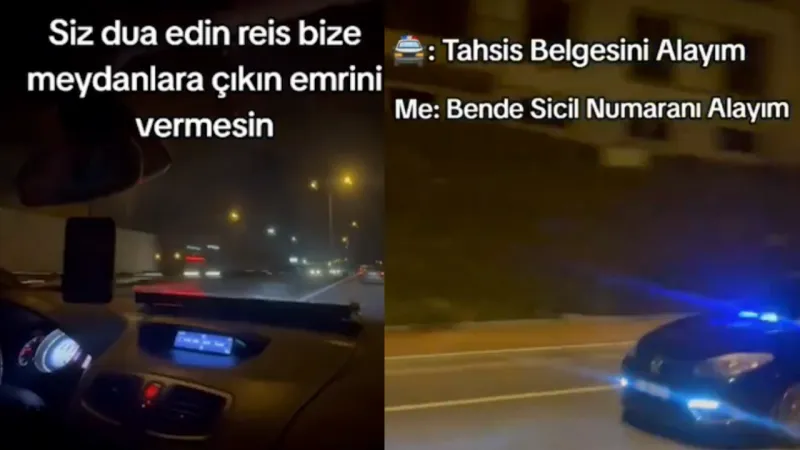 Vali Oğlu Çakarlı Araçla Polise Meydan Okudu! Skandal Savunma