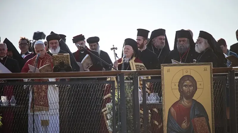 Papa 14. Leo İstanbul'da! 1700 yıllık mazi: İznik'teki ayine katıldı