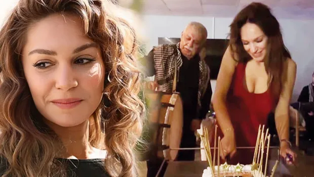 Sahra Şaş'a davullu kutlama