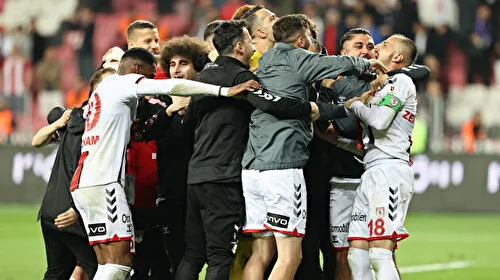 Samsunspor'un üçüncülük inadı sürüyor