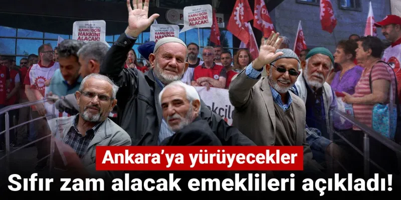 Emekliler Şokta! Sıfır Zam mı Alacaklar? Ankara'ya Yürüyorlar!