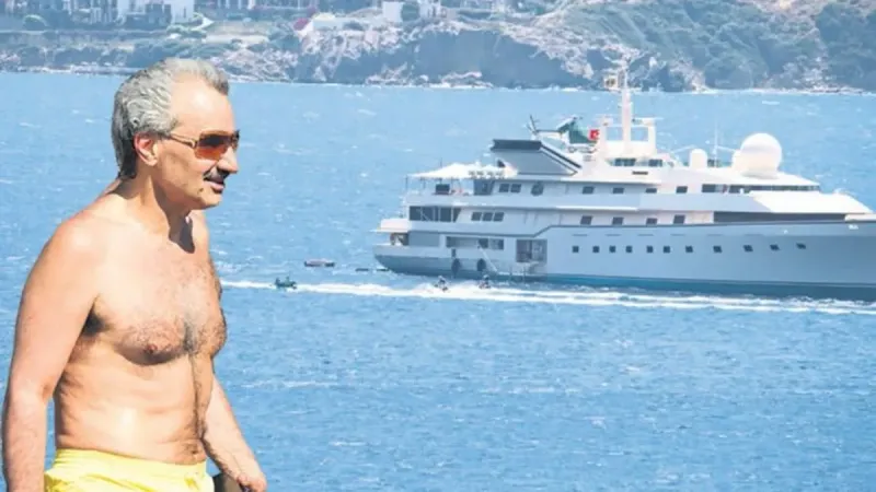 Suudi Prens Bodrum'da! Servetiyle Yine Gündemde
