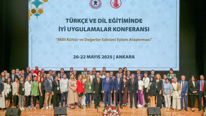 Türkçe ve Dil Eğitiminde İyi Uygulamalar Konferansı Ankarada yapıldı