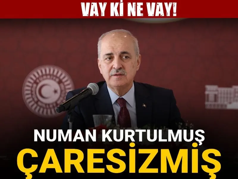 Kurtulmuş'tan Şok Sözler: Can Atalay İçin Çaresizim!